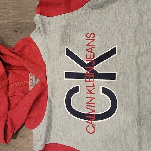 Calvin Klein Hooded Shirt 3T - Picture 2 of 2